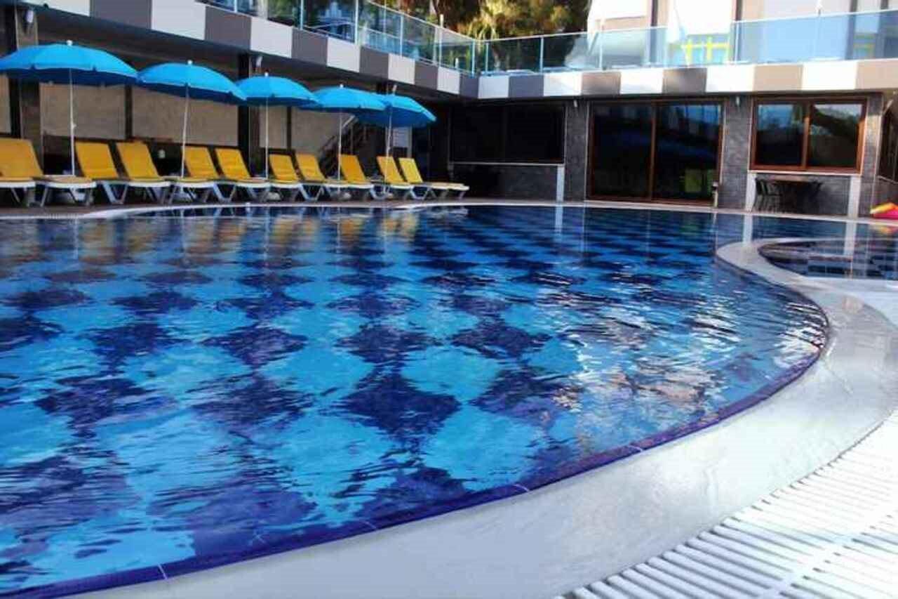 Vella Beach Hotel Tosmur Buitenkant foto