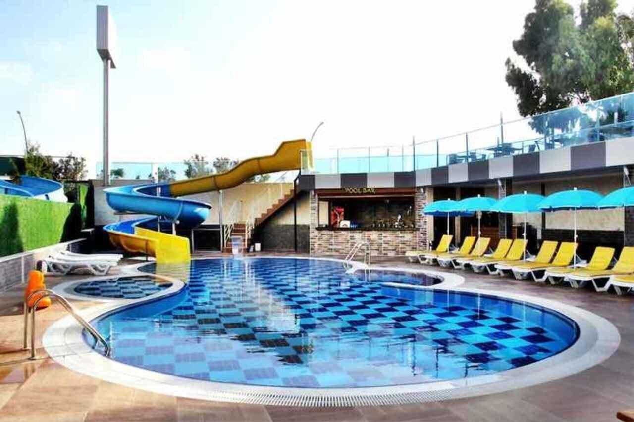 Vella Beach Hotel Tosmur Buitenkant foto