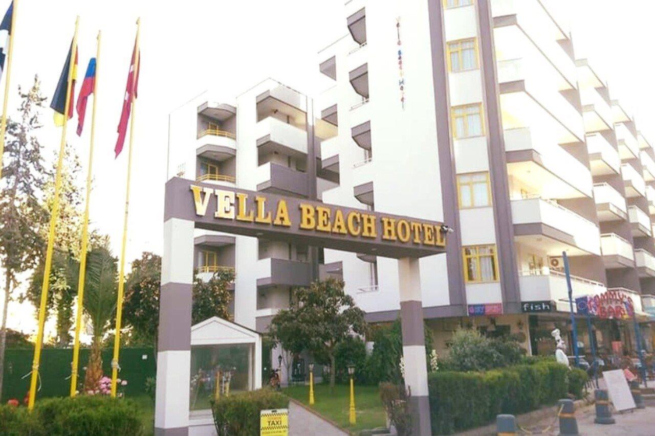 Vella Beach Hotel Tosmur Buitenkant foto