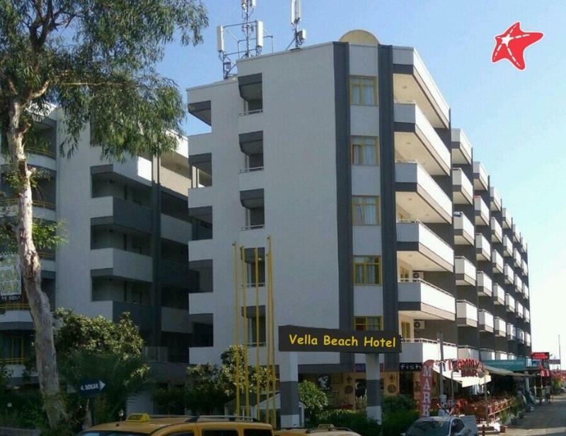 Vella Beach Hotel Tosmur Buitenkant foto