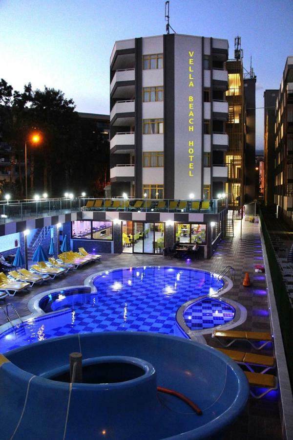 Vella Beach Hotel Tosmur Buitenkant foto