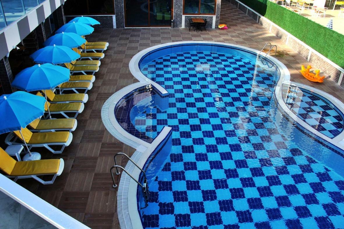 Vella Beach Hotel Tosmur Buitenkant foto
