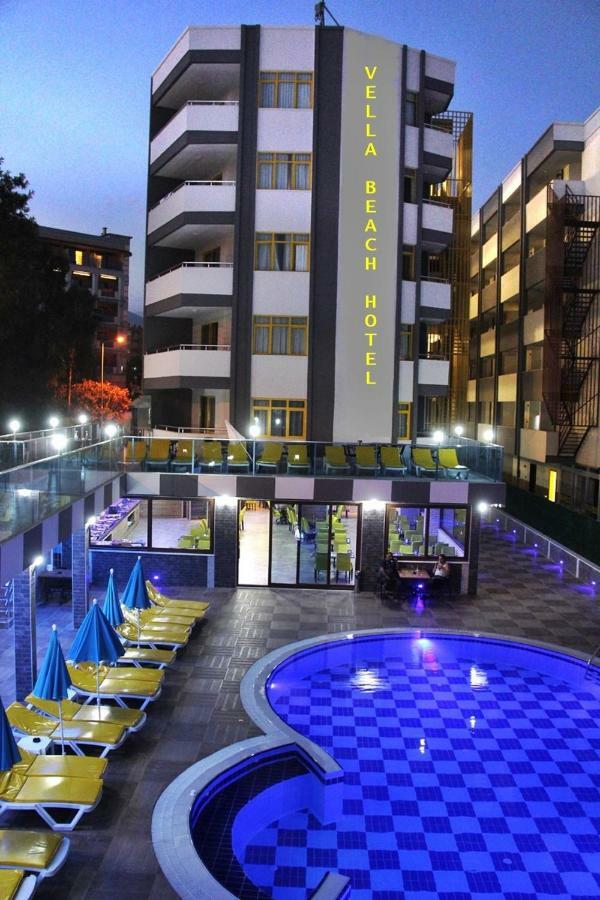 Vella Beach Hotel Tosmur Buitenkant foto