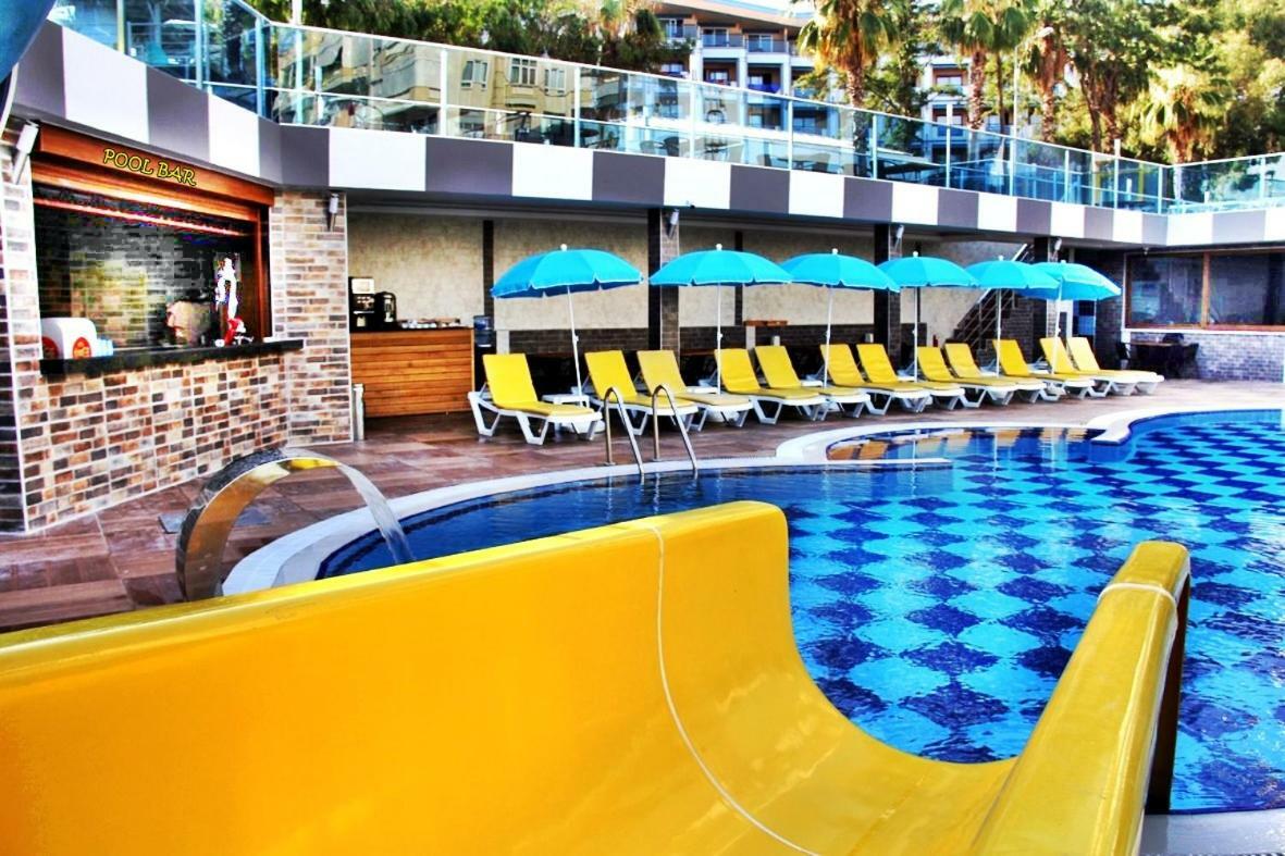 Vella Beach Hotel Tosmur Buitenkant foto